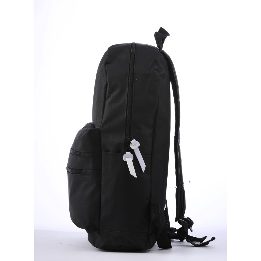 Backpack Laptop - Tas Ransel Pria Hitam ZGB-25 Tas Sekolah-Kuliah