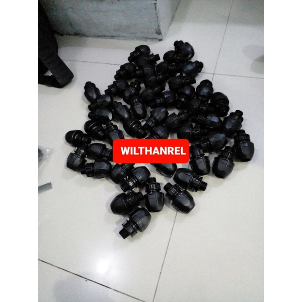 mta / male thread adaptor 20mm×3/4" sambungan pipa hdpe
