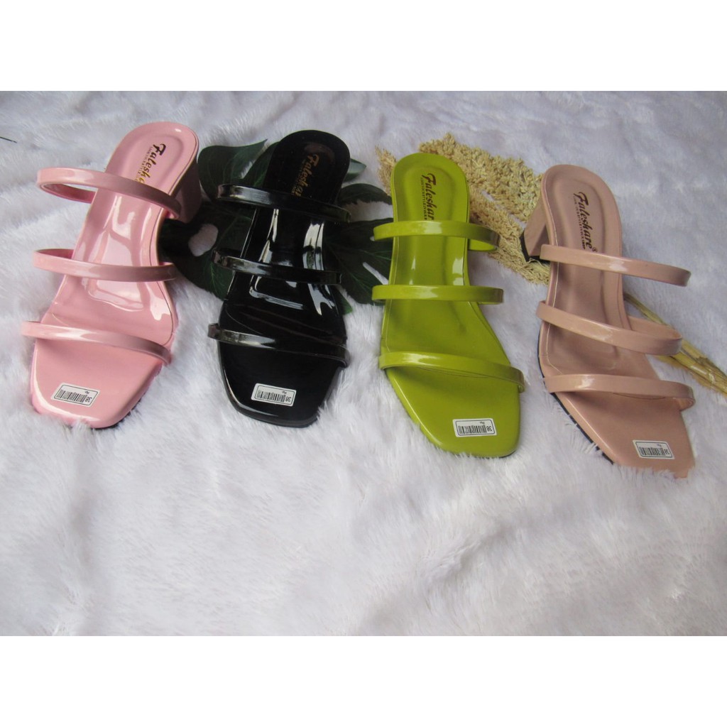 Sandal wanita hak tahu ban3 ZK-01