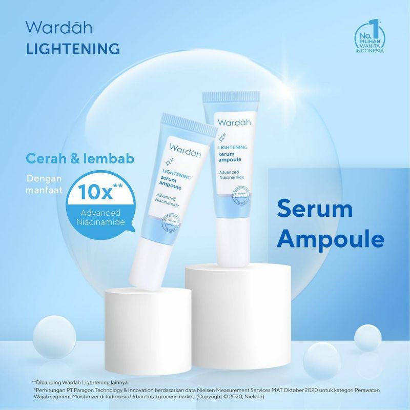 Wardah Lightening Serum Ampoule 8 ml 30 ml