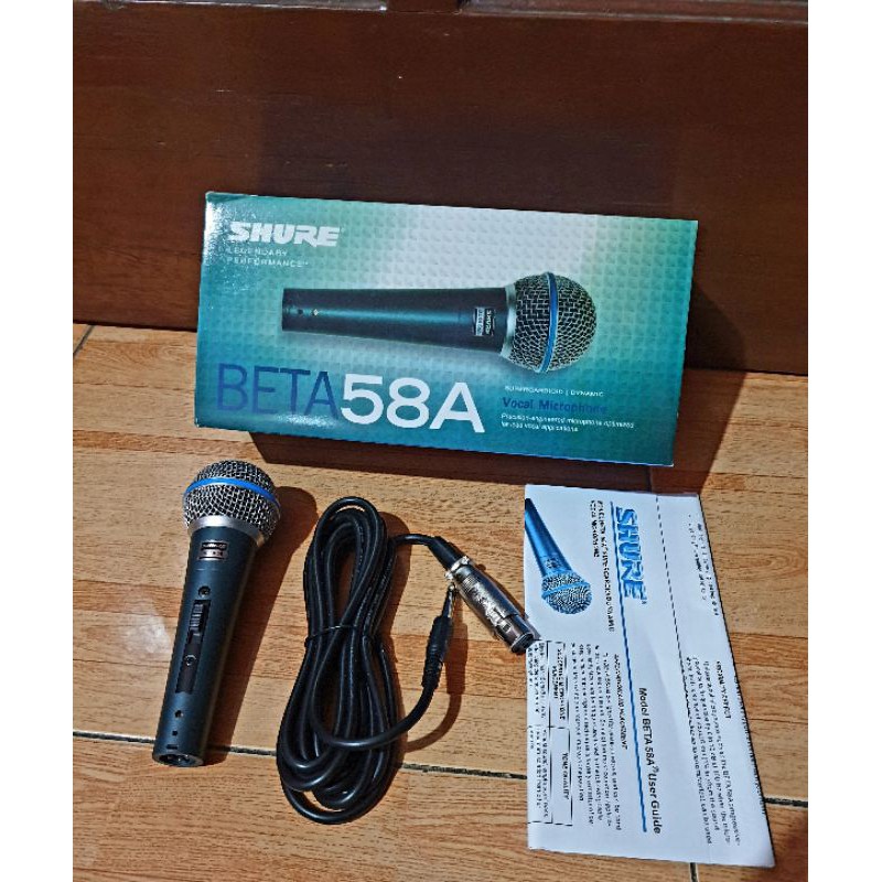 mic jepit Shure original suara tajam dan jernih