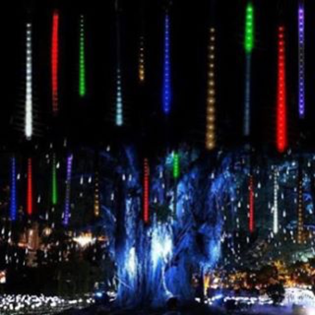 Led meteor light lampu meteor tumblr