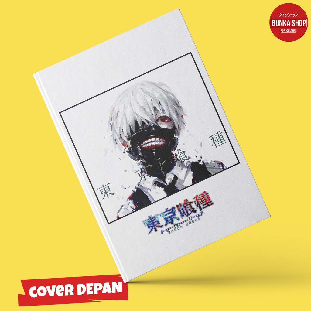 

Note Book Hardcover Tokyo Ghoul Kaneki Ukuran A5 Buku Tulis Catatan Note Agenda Planner Jurnal Notebook Gift Couple