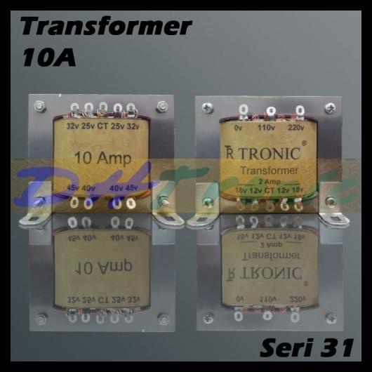 Trafo Tronic 10A Seri 31 Ct-45V +Ct 12-18V Kode 178