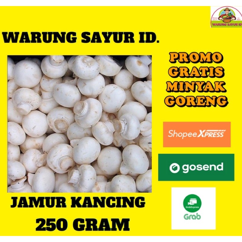 

WARUNG SAYUR |JAMUR KANCING 250 GRAM
