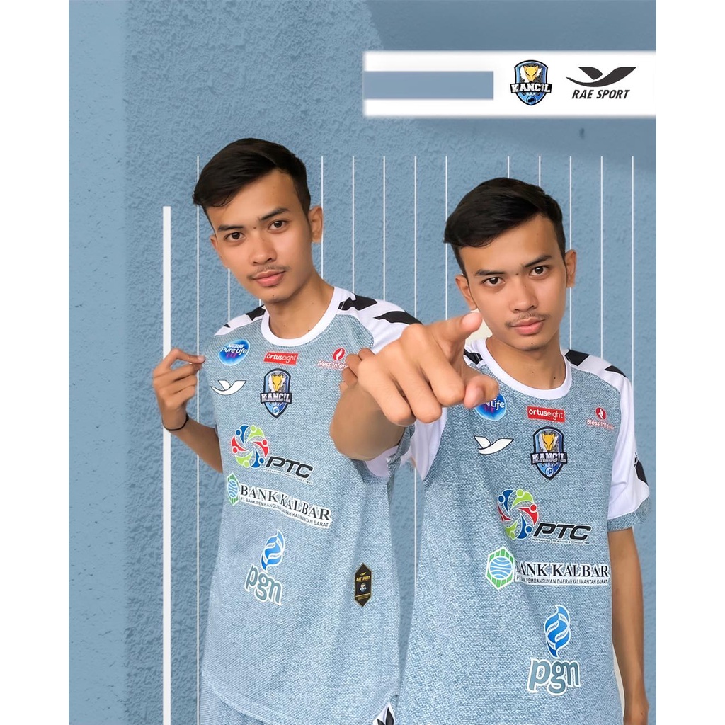 Jersey Abu-Abu Kancil BBK Pontianak