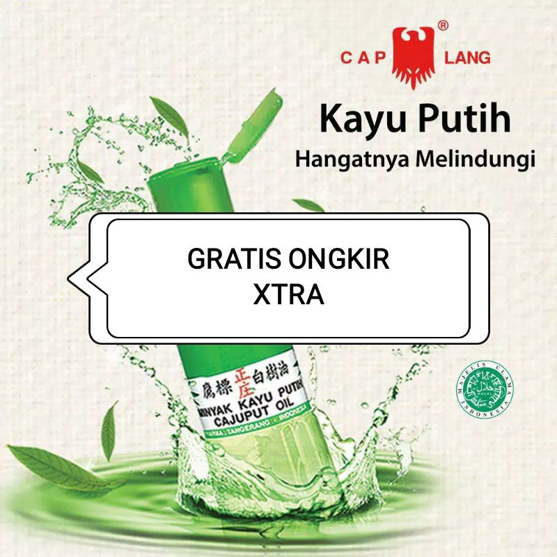 Minyak Kayu Putih Cap Lang Caplang 210ml 120ml 60ml 30ml