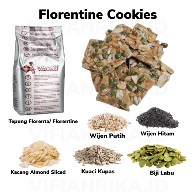 

Florentine Florenta Cookies Lengkap Resep