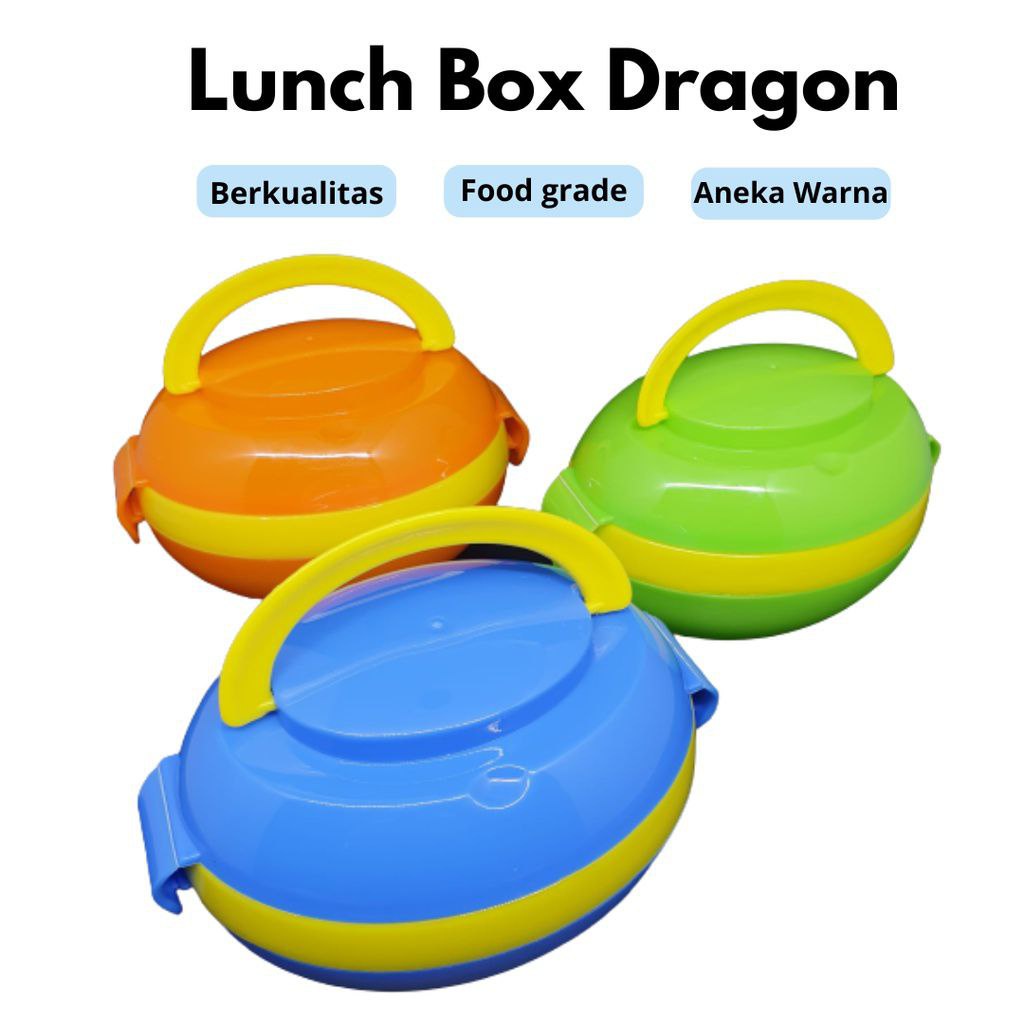 Dragon 2susun Lunch Box Tempat Makan 2 susun