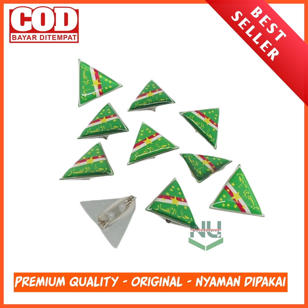 Terbaru Pin Rijalul Ansor Resin / Bros Rijalul Ansor Resin / Pin Terompah Rijalul Ansor / Lencana Ri