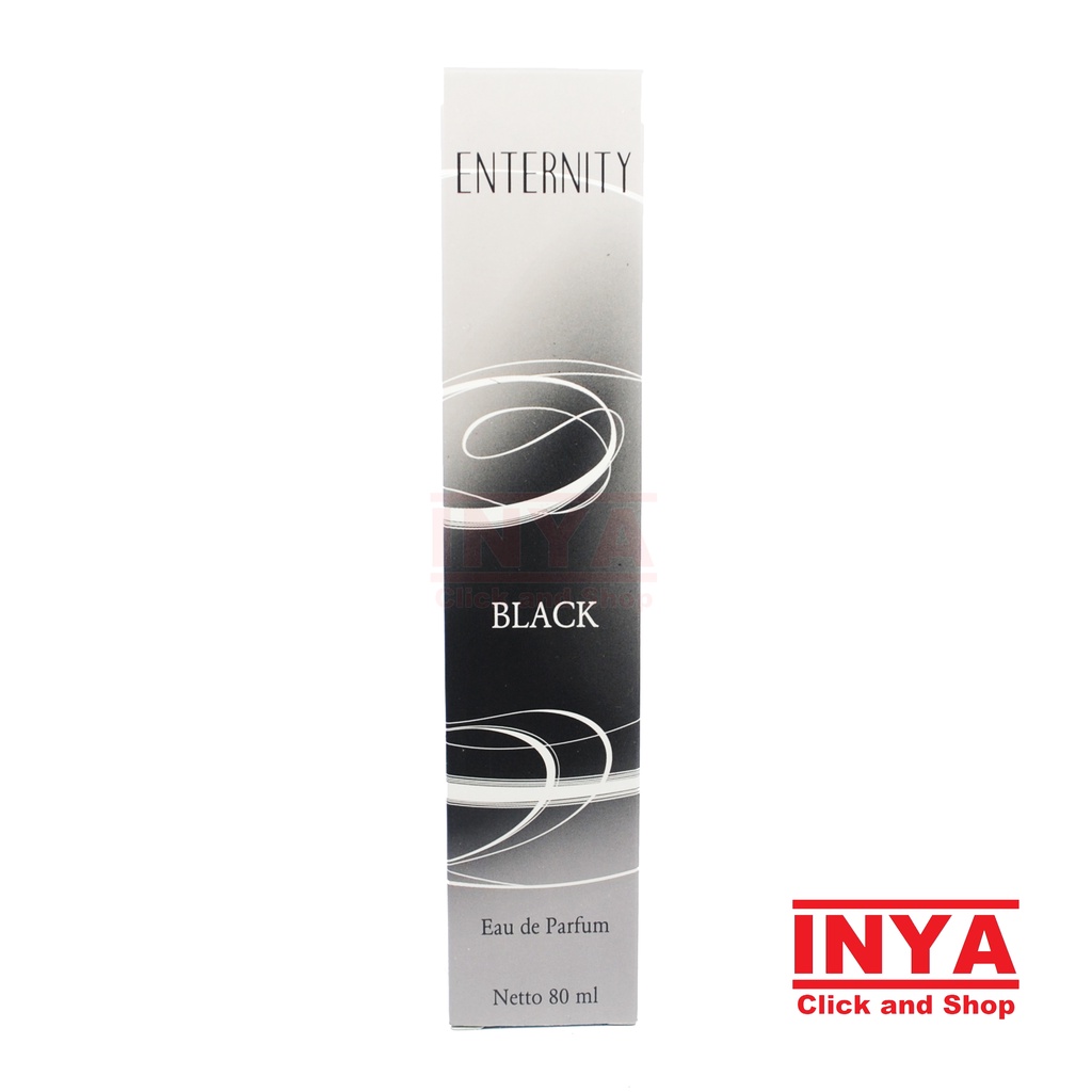 ENTERNITY BLACK 80ml EAU DE PERFUME HITAM - Parfum