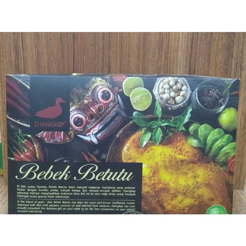 

Bebek Betutu Djangkep Oleh-Oleh Bali 400gr