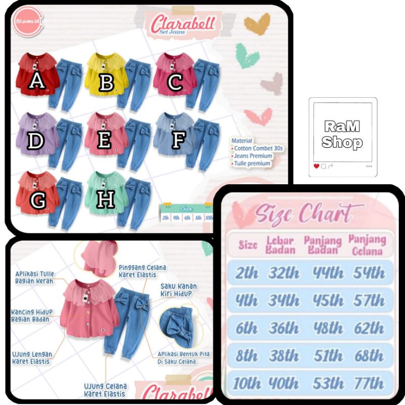 Set Jeans Clarabell by.flokids