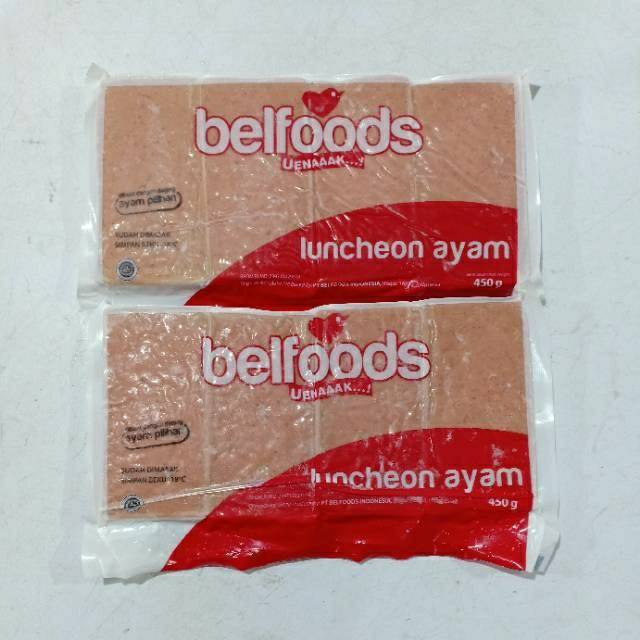 

BELFOODS luncheon kornet ayam 450gr