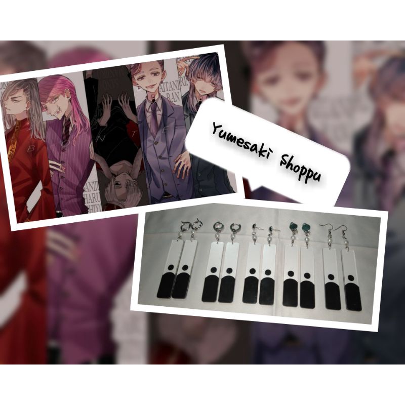 Anting Bonten Izana Kurokawa mikey sanzu tokyo revengers tokyo manji kazutora mitsuya rindou haitani