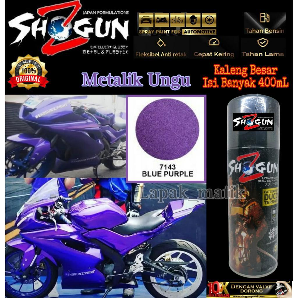 Pilok SHOGUN Z BLUE PURPLE 7143 METALIK UNGU