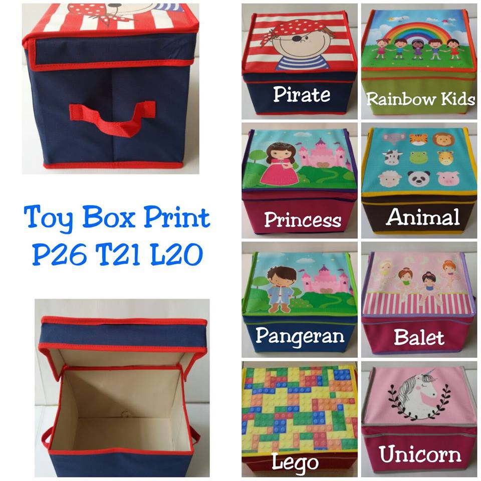 TOY BOX/TEMPAT SIMPAN MAINAN ANAK