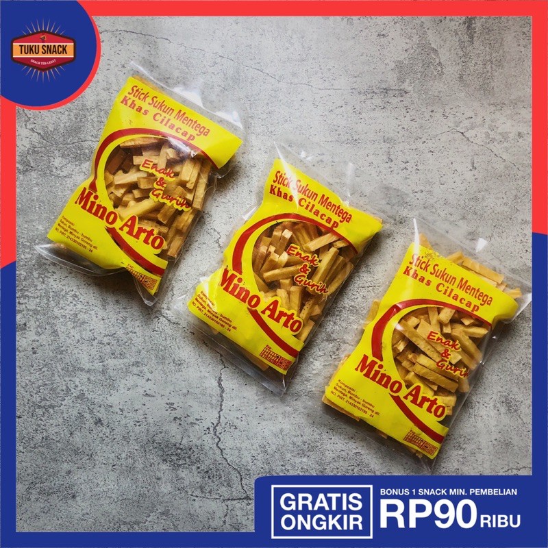 

Sekar_Shop07 Stick Sukun Mentega Makanan Ringan Cemilan Kiloan Mino Arto Ini