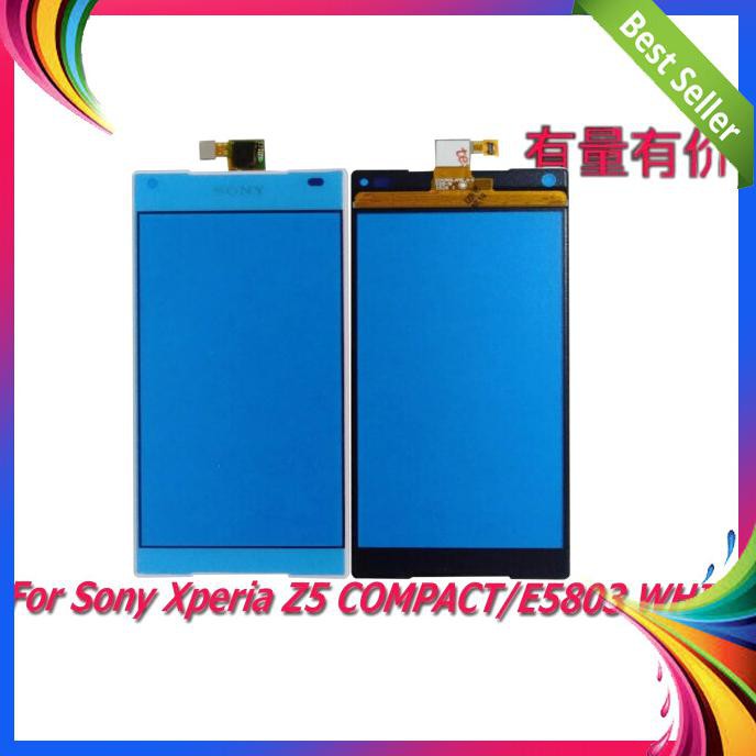 SPAREPART HP TOUCHSCREEN TS SONY XPERIA Z5 COMPACT E5803 WHITE TERLENGKAP
