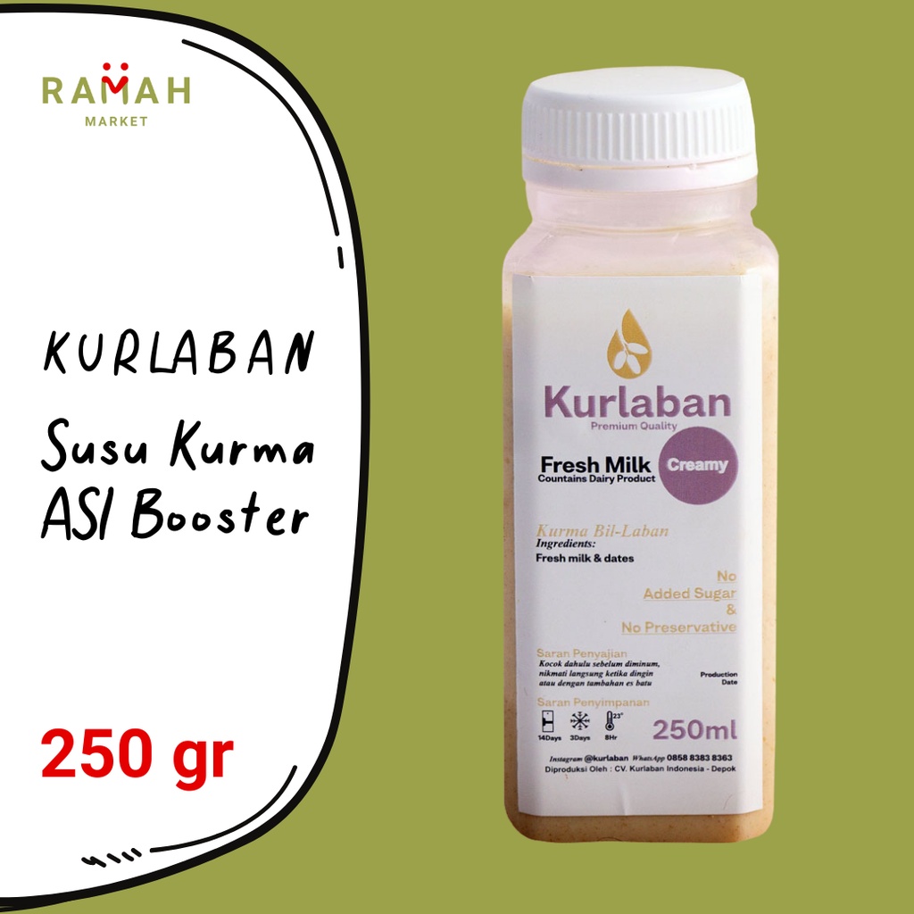 

Kurlaban Susu Kurma Premium (Dairy & Non Dairy / Plant Based)