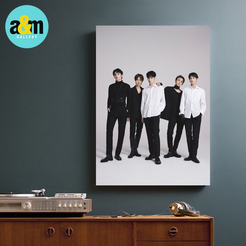 Poster Kayu TXT Hiasan Dinding Dekorasi Kamar MOA I Poster Kayu K-POP Dekorasi Kamar - A&amp;M