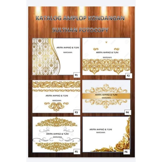

amplop kondangan/sumbangan nama custom cepat selesai