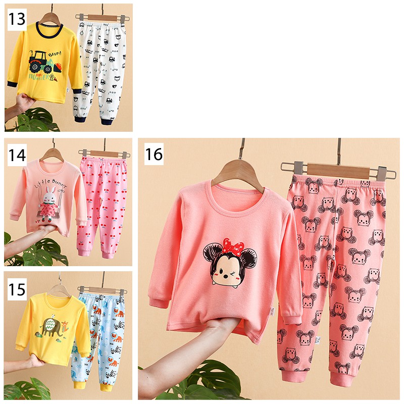 PREMIUM QUALITY Baju Bayi Kaos Anak Setelan Lengan Panjang Laki Perempuan COD Sweater Import Adem