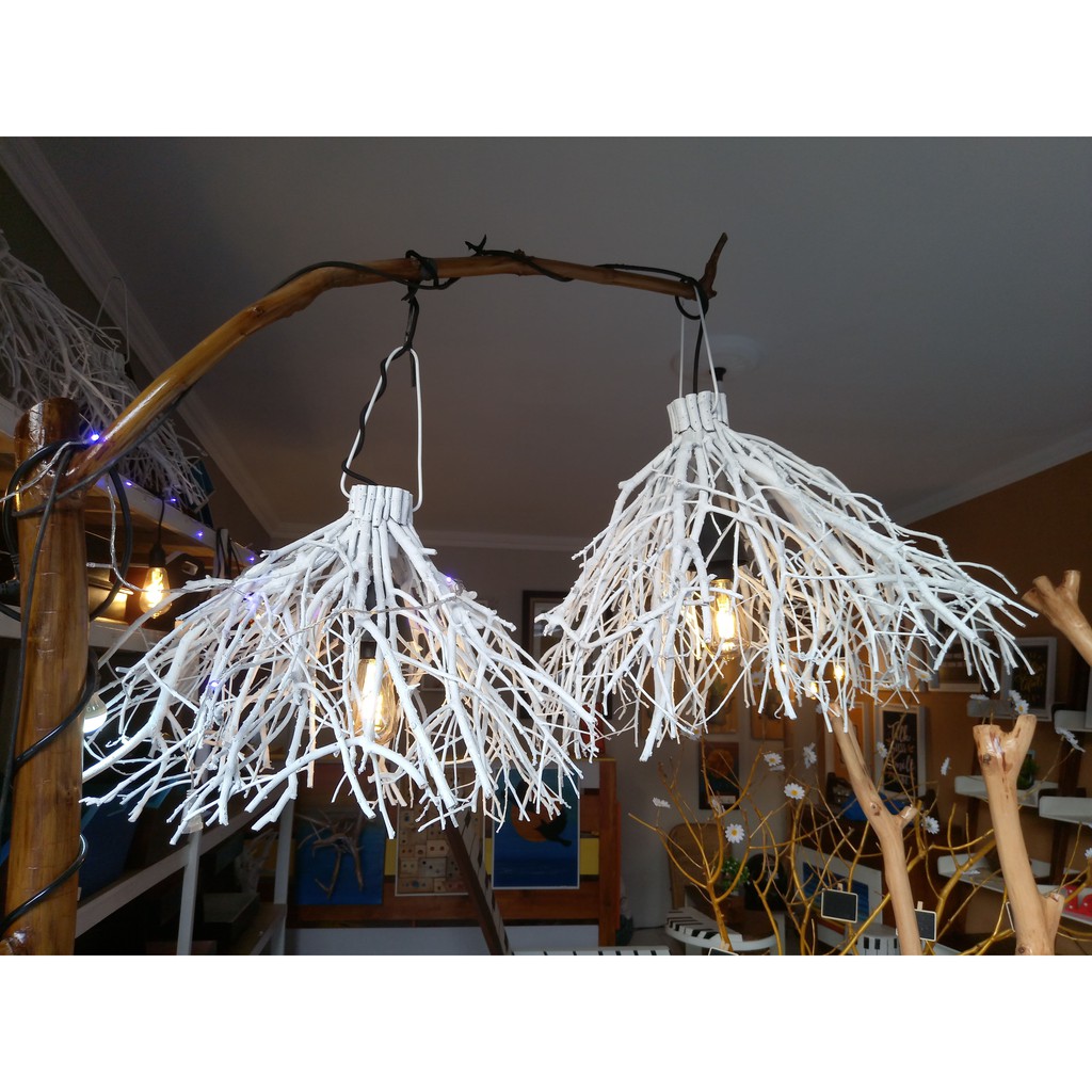 LAMPU RANTING KAYU UNIK