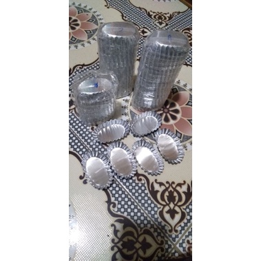 isi 20 pcs cetakan pie oval/A-B-C- cetakan kue pie/cetakan nastar