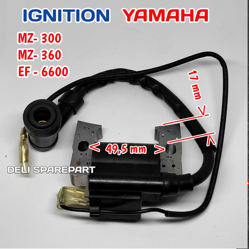 Mz300 ignition coil cdi pengapian mesin yamaha mz300 mz360 ef6600