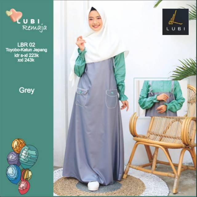 Lubi Remaja LBR 02 Grey