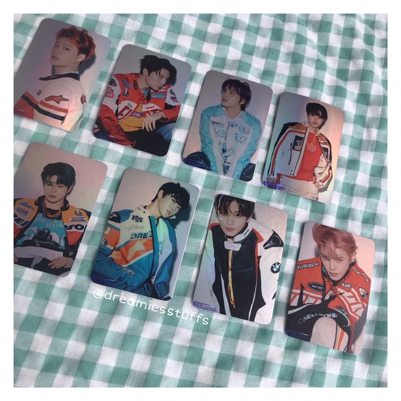 (Dream) Nct 127 punch hologram photocard by dreamiesstuffs