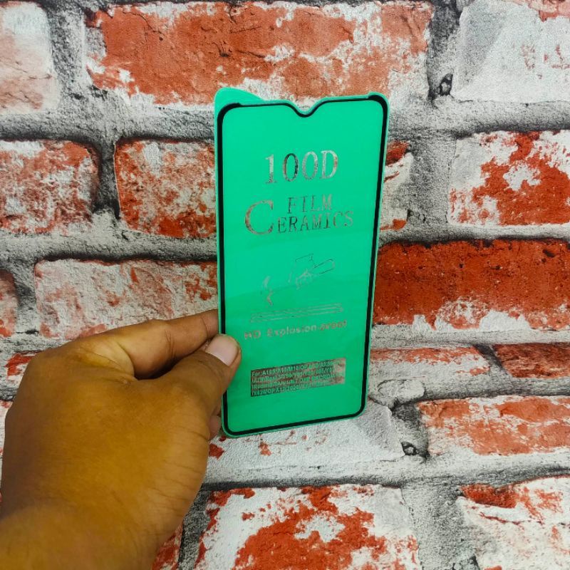 Tempered glass full vivo 1820 1929 Tg Ceramic Vivo Y91C Y1s