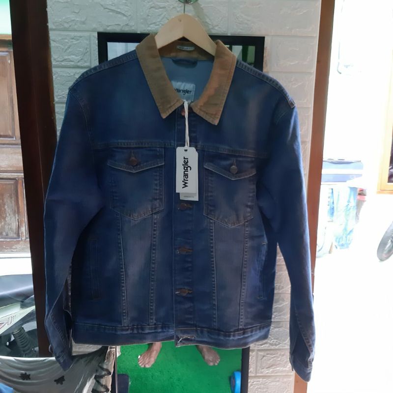 Wrangler jaket jeans Original 100%