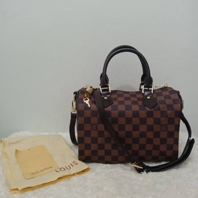 Lv speedy damier 25cm