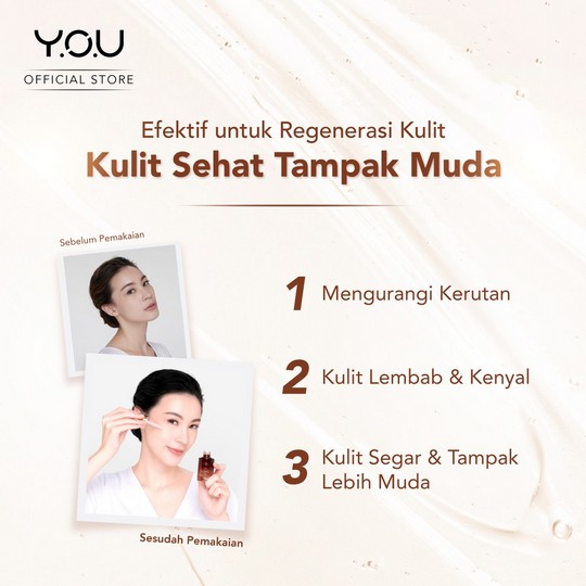 ⭐BAGUS⭐Y.O.U GOLDEN AGE SERIES | Refining Serum | Essence Day Night Cream Eye Cream YOU