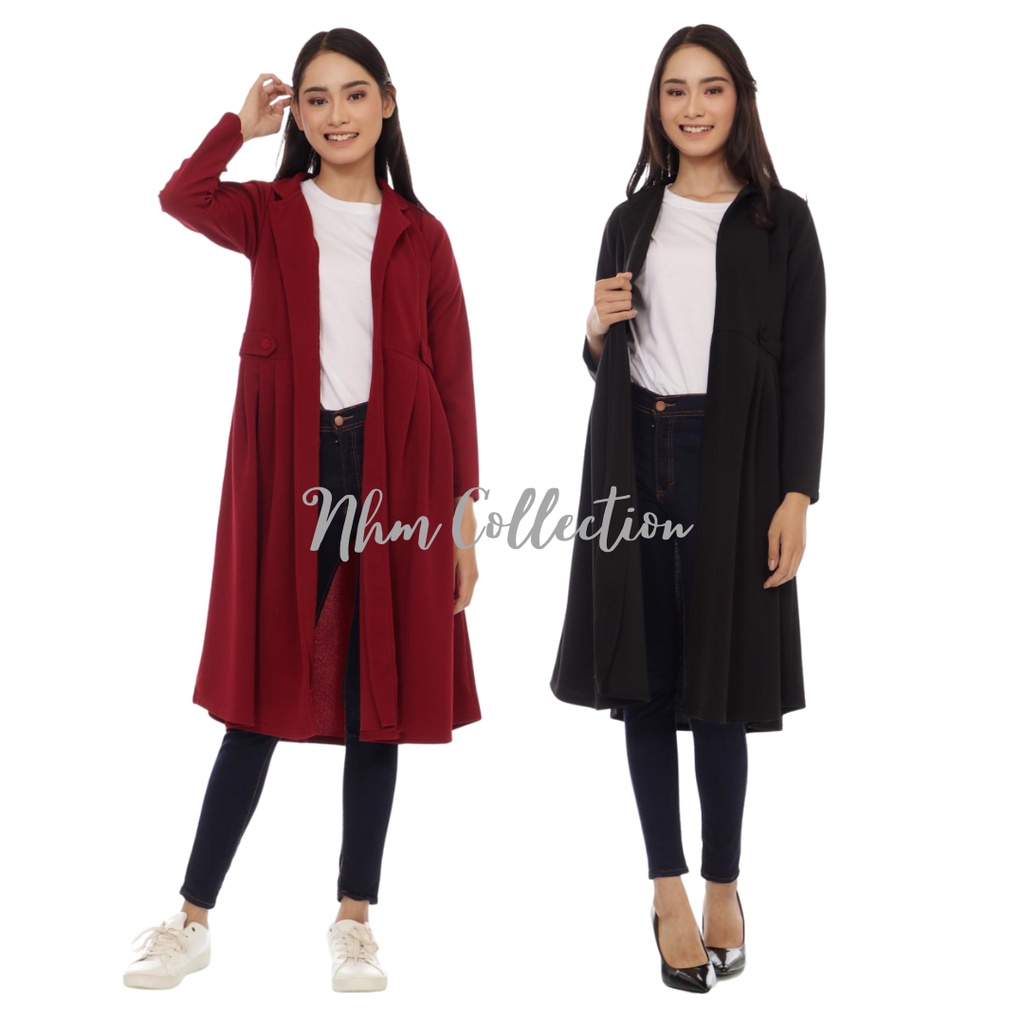 Cardigan Wanita Outer Tunik Cardigan Lorenzo Outer Murah Nhm