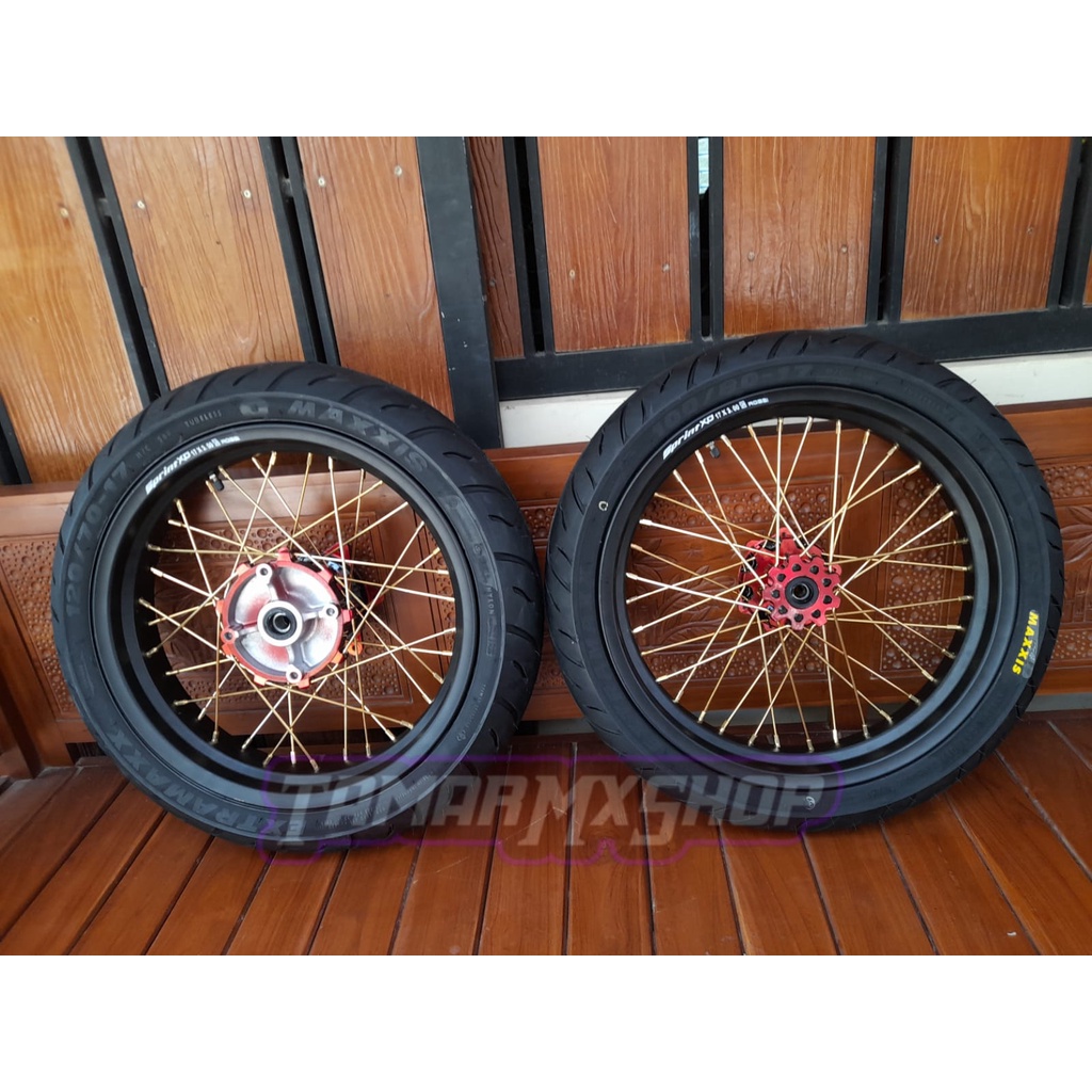 CRF Supermoto 300/350 Ban Maxxis Baru Ring 17