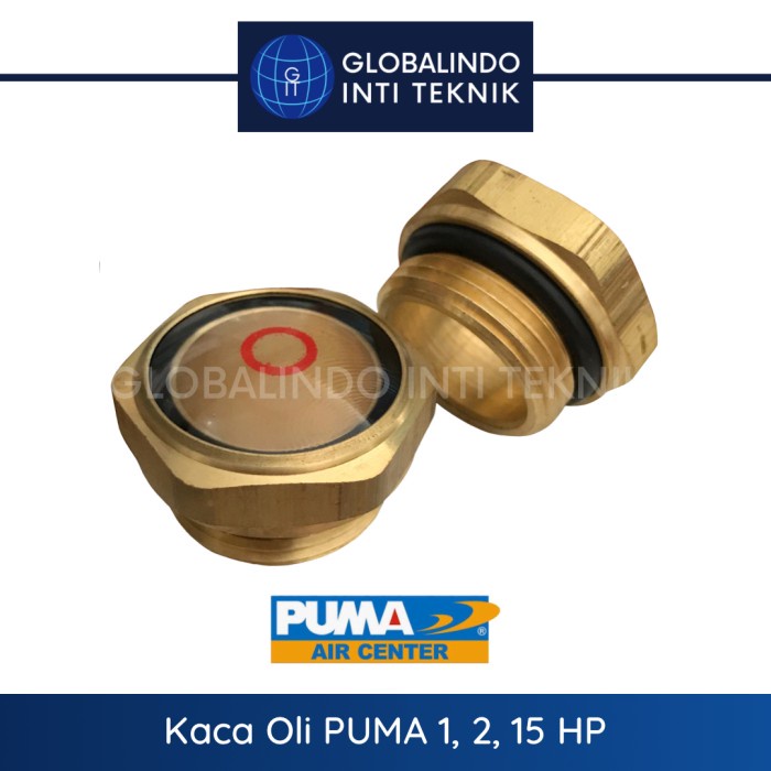 Tutup Kaca Oli / Oil Gauge Kompresor Angin PUMA 1 2 & 15 HP Tipe PK-F