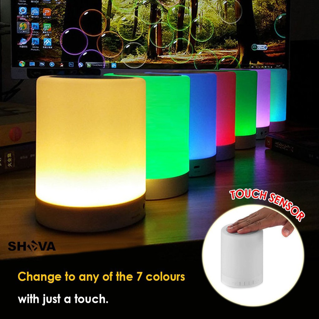 shava night light bluetooth speaker