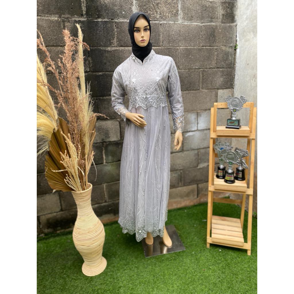 Gamis Kebaya Tille/Dress Kebaya Terbaru/Kebaya Modern/Kebaya Original