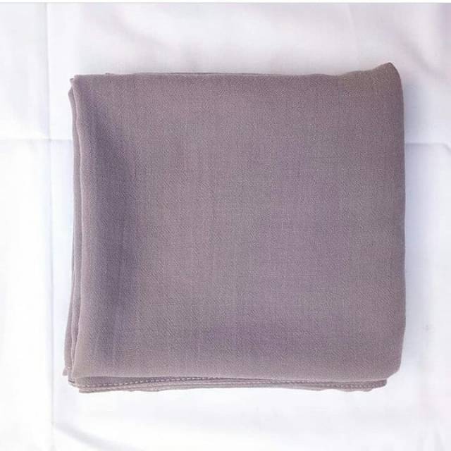 Hijab kerudung murah segi empat Bella Square warna taro / kualitas premium