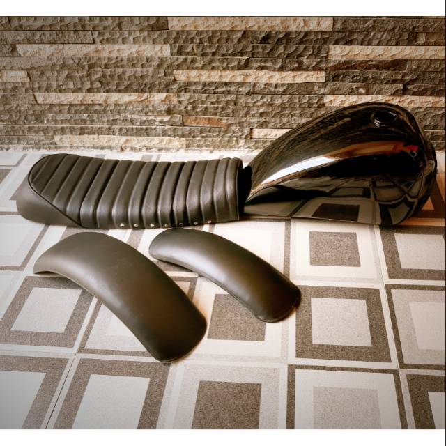 Sepaket tangki custom japstyle hitam