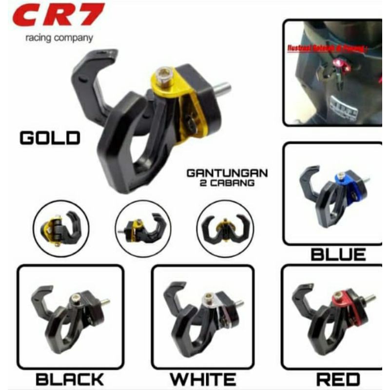 G0002 Gantungan Barang Motor Matic Model Cakar Hook G0002 Gantungan Barang Motor Matic Model Cakar Hook