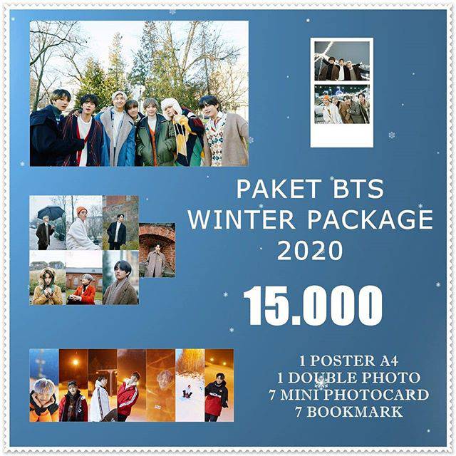 PAKET BTS WINTER PACKAGE 2020