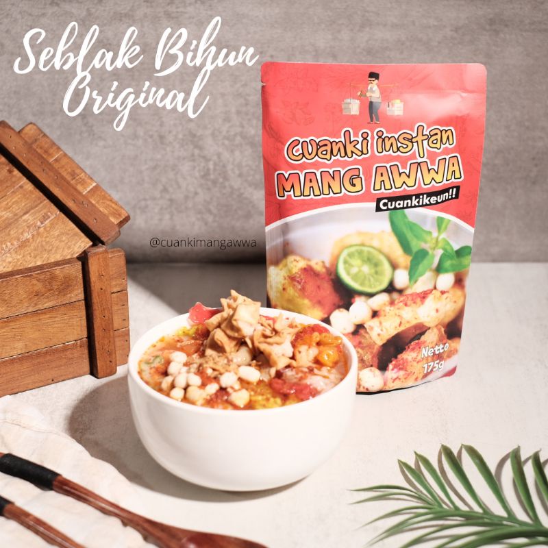 

Seblak Bihun Original Instan Mang Awwa Cemilan Khas Bandung Enak