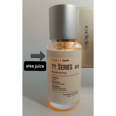 (RARE) Hmns Y? XX preloved HMNSxFolkative preloved sisa 25mili dari 30ml Hmns preloved
