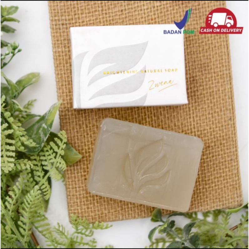Zwena Brightening Natural Soap with Collagen & Glutathione