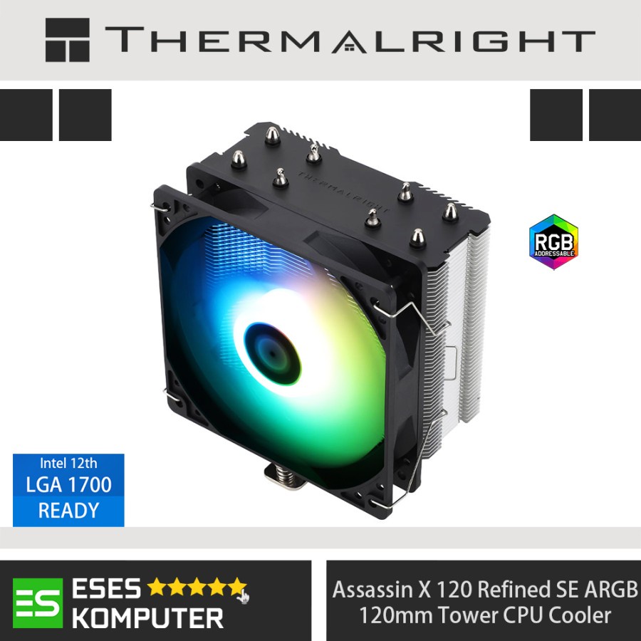 HSF THERMALRIGHT Assassin X 120 Refined SE ARGB | 120mm Air CPU Cooler