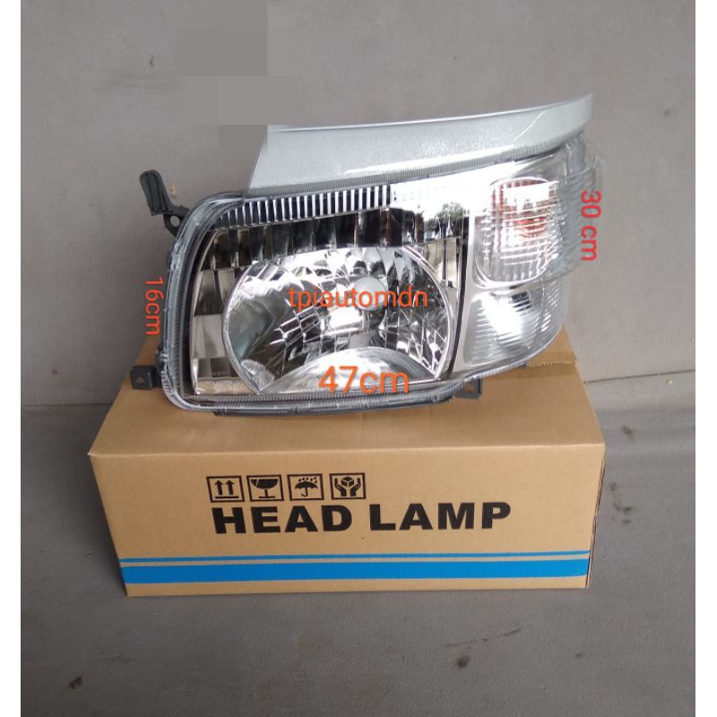 Lampu depan mobil truck Hino Dutro kiri